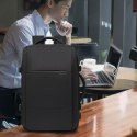 Bange Plecak podróżny Bange BackPack biznesowy plecak rozszerzalny Torba pojemna do laptopa 17.3" z portem USB Czarny