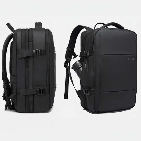 Bange Plecak podróżny Bange BackPack biznesowy plecak rozszerzalny Torba pojemna do laptopa 17.3" z portem USB Czarny Bange Plecak podróżny Bange BackPack biznesowy plecak rozszerzalny Torba pojemna do laptopa 17.3" z portem USB Czarny