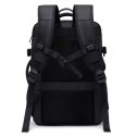 Bange Plecak podróżny Bange BackPack biznesowy plecak rozszerzalny Torba pojemna do laptopa 17.3" z portem USB Czarny