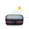 Choetech Słuchawki bezprzewodowe Choetech TWS wodoodporne z panelem słonecznym i wbudowanym powerbankiem 2500mAh czarny (BH-T05)