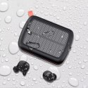 Choetech Słuchawki bezprzewodowe Choetech TWS wodoodporne z panelem słonecznym i wbudowanym powerbankiem 2500mAh czarny (BH-T05)