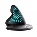 Delux Bezprzewodowa mysz pionowa Delux M618XSD BT+2.4G RGB