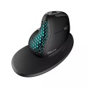 Delux Bezprzewodowa mysz pionowa Delux M618XSD BT+2.4G RGB