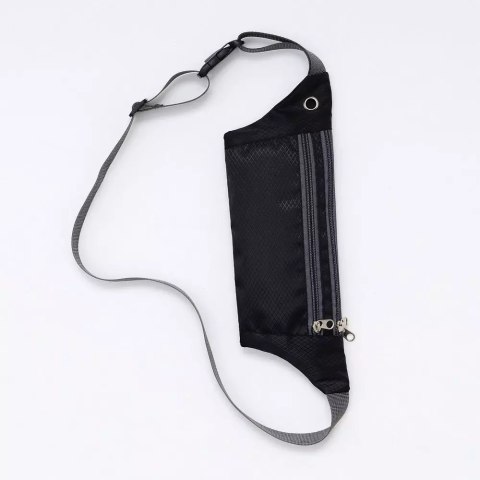 ProducentTymczasowy Saszetka Pas do biegania nerka na etui na telefon z wyjściem na słuchawki czarny ProducentTymczasowy Saszetka Pas do biegania nerka na etui na telefon z wyjściem na słuchawki czarny