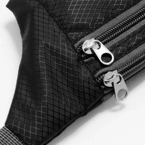 ProducentTymczasowy Saszetka Pas do biegania nerka na etui na telefon z wyjściem na słuchawki czarny ProducentTymczasowy Saszetka Pas do biegania nerka na etui na telefon z wyjściem na słuchawki czarny