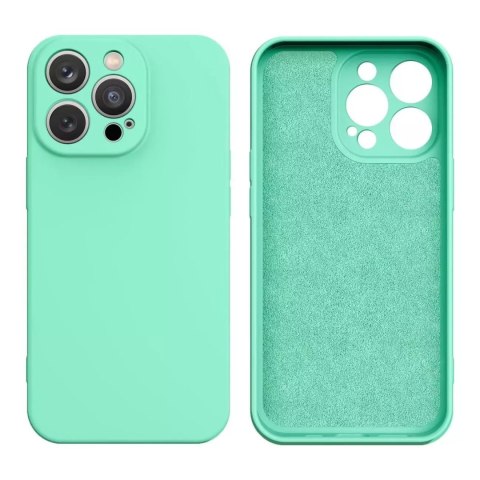 Samsung Etui na telefon Silicone Case do Samsung Galaxy A14/A14 5G silikonowy pokrowiec miętowozielone Samsung Etui na telefon Silicone Case do Samsung Galaxy A14/A14 5G silikonowy pokrowiec miętowozielone