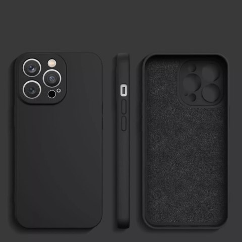 Samsung Etui na telefon Silicone Case do Samsung Galaxy A34 5G silikonowy pokrowiec czarne Samsung Etui na telefon Silicone Case do Samsung Galaxy A34 5G silikonowy pokrowiec czarne