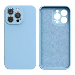 Samsung Etui na telefon Silicone case do Samsung Galaxy A14/A14 5G silikonowy pokrowiec jasnoniebieskie