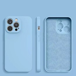 Samsung Etui na telefon Silicone case do Samsung Galaxy A14/A14 5G silikonowy pokrowiec jasnoniebieskie