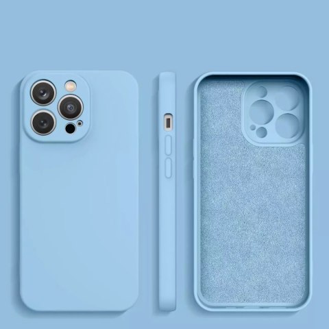 Samsung Etui na telefon Silicone case do Samsung Galaxy A14/A14 5G silikonowy pokrowiec jasnoniebieskie Samsung Etui na telefon Silicone case do Samsung Galaxy A14/A14 5G silikonowy pokrowiec jasnoniebieskie