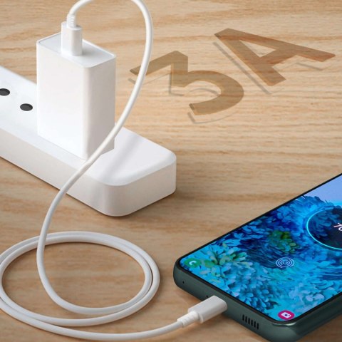 Samsung Oryginalny kabel Samsung USB-C do USB-C EP-DW767 do ładowania 1.8m 3A 25W / 45W Biały Samsung Oryginalny kabel Samsung USB-C do USB-C EP-DW767 do ładowania 1.8m 3A 25W / 45W Biały