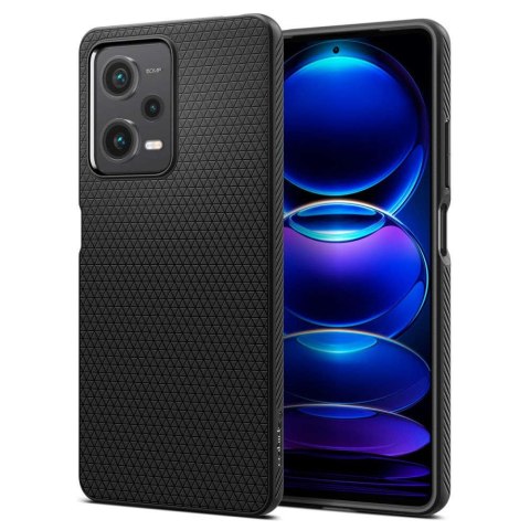 Spigen Etui na telefon Spigen Liquid Air obudowa ochronna do Xiaomi Redmi Note 12 Pro 5G / Poco X5 Pro 5G Matte Black Spigen Etui na telefon Spigen Liquid Air obudowa ochronna do Xiaomi Redmi Note 12 Pro 5G / Poco X5 Pro 5G Matte Black