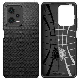Spigen Etui na telefon Spigen Liquid Air obudowa ochronna do Xiaomi Redmi Note 12 Pro 5G / Poco X5 Pro 5G Matte Black