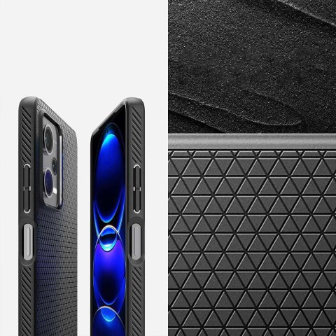 Spigen Etui na telefon Spigen Liquid Air obudowa ochronna do Xiaomi Redmi Note 12 Pro 5G / Poco X5 Pro 5G Matte Black Spigen Etui na telefon Spigen Liquid Air obudowa ochronna do Xiaomi Redmi Note 12 Pro 5G / Poco X5 Pro 5G Matte Black