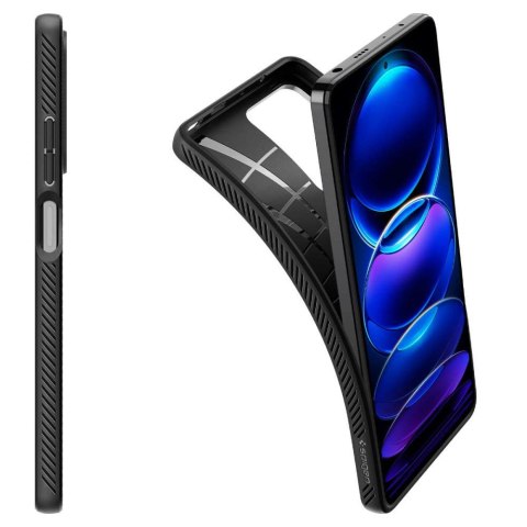 Spigen Etui na telefon Spigen Liquid Air obudowa ochronna do Xiaomi Redmi Note 12 Pro 5G / Poco X5 Pro 5G Matte Black Spigen Etui na telefon Spigen Liquid Air obudowa ochronna do Xiaomi Redmi Note 12 Pro 5G / Poco X5 Pro 5G Matte Black