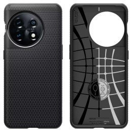 Spigen Etui ochronne na telefon Spigen Liquid Air obudowa do OnePlus 11 5G Matte Black