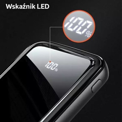 Usams USAMS Powerbank PB58 10000mAh 22.5W QC3.0+PD Fast Charge czarny/black 10KCD16101 (US-CD161) Usams USAMS Powerbank PB58 10000mAh 22.5W QC3.0+PD Fast Charge czarny/black 10KCD16101 (US-CD161)