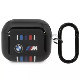 BMW Etui BMW BMA322SWTK do AirPods 3 gen cover czarny/black Multiple Colored Lines