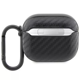 BMW Etui BMW BMA3WMPUCA2 do AirPods 3 gen cover czarny/black Carbon Double Metal Logo