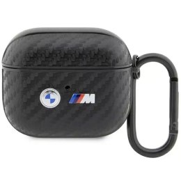 BMW Etui BMW BMA3WMPUCA2 do AirPods 3 gen cover czarny/black Carbon Double Metal Logo