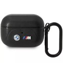 BMW Etui BMW BMAP22PVTK do AirPods Pro cover czarny/black Leather Curved Line