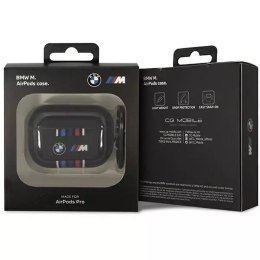 BMW Etui BMW BMAP22SWTK do AirPods Pro cover czarny/black Multiple Colored Lines