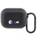 BMW Etui BMW BMAPWMPUCA2 do AirPods Pro cover Carbon Double Metal Logo