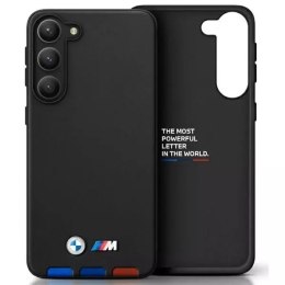 BMW Etui BMW BMHCSA5422PTDK do Galaxy A54 czarny/black Leather Stamp Tricolor