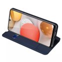 Dux Ducis DUX DUCIS Skin Pro kabura etui pokrowiec z klapką Samsung Galaxy A42 5G niebieski