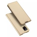 Dux Ducis DUX DUCIS Skin Pro kabura etui pokrowiec z klapką Samsung Galaxy A42 5G złoty