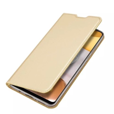 Dux Ducis DUX DUCIS Skin Pro kabura etui pokrowiec z klapką Samsung Galaxy A42 5G złoty Dux Ducis DUX DUCIS Skin Pro kabura etui pokrowiec z klapką Samsung Galaxy A42 5G złoty