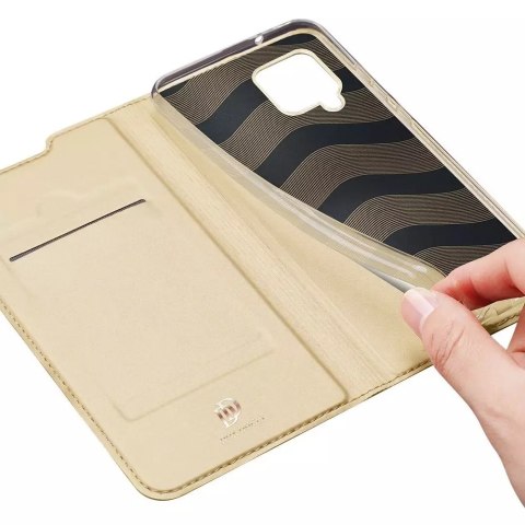 Dux Ducis DUX DUCIS Skin Pro kabura etui pokrowiec z klapką Samsung Galaxy A42 5G złoty Dux Ducis DUX DUCIS Skin Pro kabura etui pokrowiec z klapką Samsung Galaxy A42 5G złoty