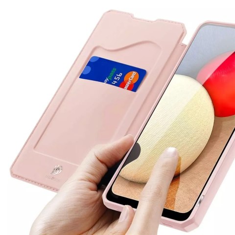 Dux Ducis DUX DUCIS Skin X kabura etui pokrowiec z klapką Samsung Galaxy A02s EU różowy Dux Ducis DUX DUCIS Skin X kabura etui pokrowiec z klapką Samsung Galaxy A02s EU różowy