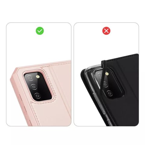 Dux Ducis DUX DUCIS Skin X kabura etui pokrowiec z klapką Samsung Galaxy A02s EU różowy Dux Ducis DUX DUCIS Skin X kabura etui pokrowiec z klapką Samsung Galaxy A02s EU różowy