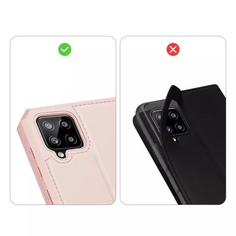 Dux Ducis DUX DUCIS Skin X kabura etui pokrowiec z klapką Samsung Galaxy A42 5G różowy Dux Ducis DUX DUCIS Skin X kabura etui pokrowiec z klapką Samsung Galaxy A42 5G różowy