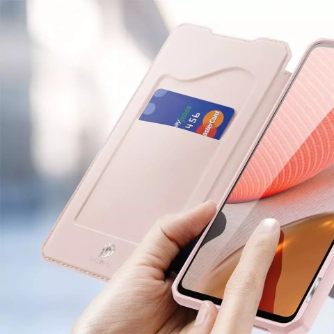 Dux Ducis DUX DUCIS Skin X kabura etui pokrowiec z klapką Samsung Galaxy A72 4G różowy Dux Ducis DUX DUCIS Skin X kabura etui pokrowiec z klapką Samsung Galaxy A72 4G różowy