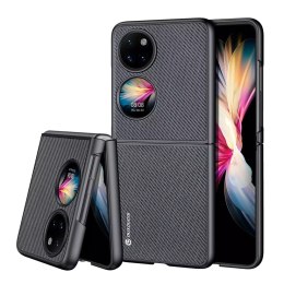 Dux Ducis Dux Ducis Fino etui pokrowiec pokryty nylonowym materiałem Huawei P50 Pocket czarny