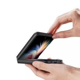Dux Ducis Dux Ducis Fino etui pokrowiec pokryty nylonowym materiałem Huawei P50 Pocket niebieski