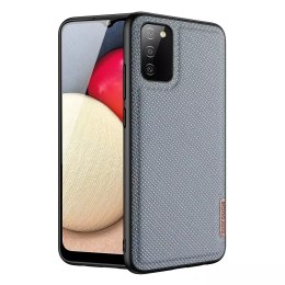Dux Ducis Dux Ducis Fino etui pokrowiec pokryty nylonowym materiałem Samsung Galaxy A02s EU szary