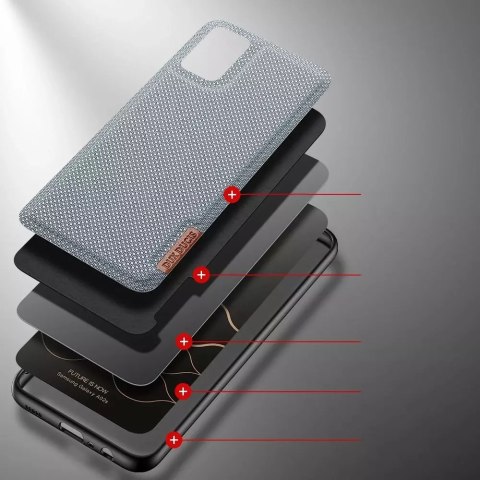 Dux Ducis Dux Ducis Fino etui pokrowiec pokryty nylonowym materiałem Samsung Galaxy A02s EU szary Dux Ducis Dux Ducis Fino etui pokrowiec pokryty nylonowym materiałem Samsung Galaxy A02s EU szary