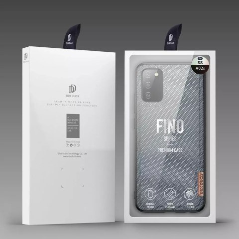 Dux Ducis Dux Ducis Fino etui pokrowiec pokryty nylonowym materiałem Samsung Galaxy A02s EU szary Dux Ducis Dux Ducis Fino etui pokrowiec pokryty nylonowym materiałem Samsung Galaxy A02s EU szary