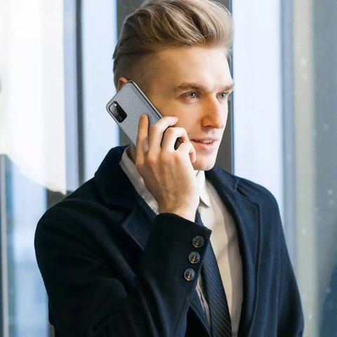 Dux Ducis Dux Ducis Fino etui pokrowiec pokryty nylonowym materiałem Samsung Galaxy A02s EU szary Dux Ducis Dux Ducis Fino etui pokrowiec pokryty nylonowym materiałem Samsung Galaxy A02s EU szary