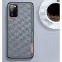 Dux Ducis Dux Ducis Fino etui pokrowiec pokryty nylonowym materiałem Samsung Galaxy A02s EU szary