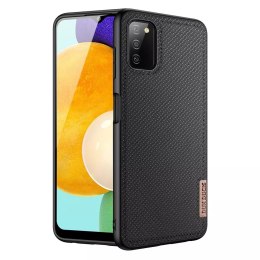 Dux Ducis Dux Ducis Fino etui pokrowiec pokryty nylonowym materiałem Samsung Galaxy A03s czarny