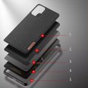 Dux Ducis Dux Ducis Fino etui pokrowiec pokryty nylonowym materiałem Samsung Galaxy A03s czarny