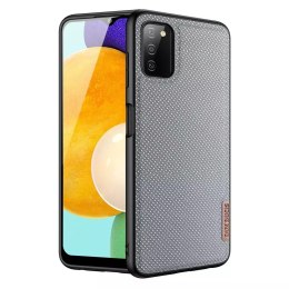 Dux Ducis Dux Ducis Fino etui pokrowiec pokryty nylonowym materiałem Samsung Galaxy A03s szary