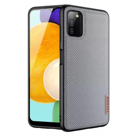 Dux Ducis Dux Ducis Fino etui pokrowiec pokryty nylonowym materiałem Samsung Galaxy A03s szary Dux Ducis Dux Ducis Fino etui pokrowiec pokryty nylonowym materiałem Samsung Galaxy A03s szary