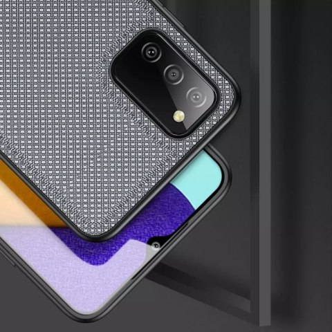 Dux Ducis Dux Ducis Fino etui pokrowiec pokryty nylonowym materiałem Samsung Galaxy A03s szary Dux Ducis Dux Ducis Fino etui pokrowiec pokryty nylonowym materiałem Samsung Galaxy A03s szary