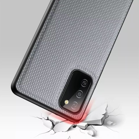 Dux Ducis Dux Ducis Fino etui pokrowiec pokryty nylonowym materiałem Samsung Galaxy A03s szary Dux Ducis Dux Ducis Fino etui pokrowiec pokryty nylonowym materiałem Samsung Galaxy A03s szary