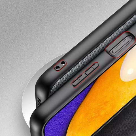 Dux Ducis Dux Ducis Fino etui pokrowiec pokryty nylonowym materiałem Samsung Galaxy A03s szary Dux Ducis Dux Ducis Fino etui pokrowiec pokryty nylonowym materiałem Samsung Galaxy A03s szary